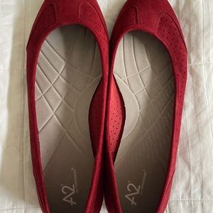 Aerosols A2 Women’s Flats-Red